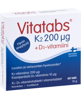 VITATABS K2 200 ΜG + D3 60 TABL RAVLIS Main Image