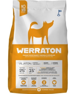 Werraton Grain-Free Dog Food 12kg Main Image