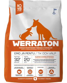 WERRATON EMO JA PENTU 4KG KOIRANRUOKA Main Image