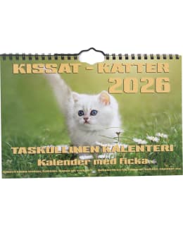 AIKA KISSAT 2026 SEINÄTASKUKALENTERI Main Image