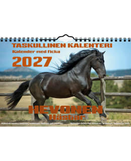 AIKA HEVOSET 2027 SEINÄTASKUKALENTERI Main Image