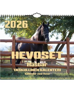 AIKA HEVOSET 2026 SEINÄTASKUKALENTERI Main Image