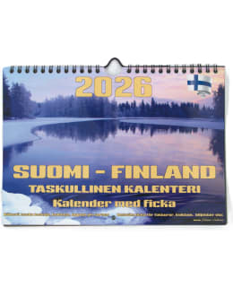 AIKA SUOMI 2026 SEINÄTASKUKALENTERI Main Image