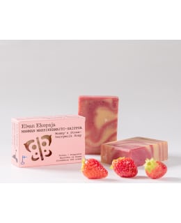 Elsan Ekopaja Mamman Mansikkamaito 100 g palasaippua Main Image