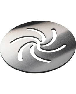 Huoleton Pyörre 163mm stainless steel brushed round floor drain cover Main Image