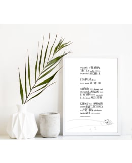 KIRPUNKOTI AINUTLAATUINEN POSTERI Main Image