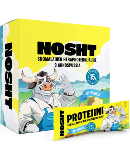NOSHT VANILJA 9X20 G HERAPROTEIINIJAUHE Main Image