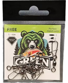 GREEN BEAR FREE LUKKOLEIKARI L Main Image