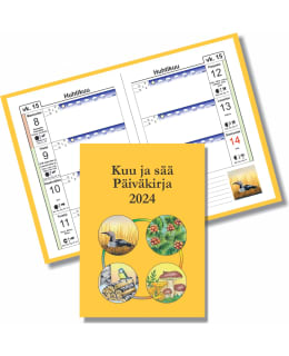Kuu ja sää Päiväkirja 2024 Main Image