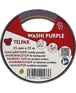 TELPAK 25MM X 25M PURPLE WASHITEIPPI Main Image