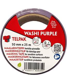 TELPAK 50MM X 25M PURPLE WASHITEIPPI Main Image