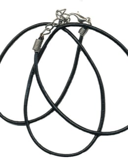 FARNIA 46CM MUSTA NAHKANAUHA Main Image