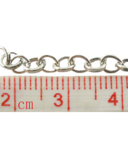 FARNIA 3X4MM 2M HOPEA ASKARTELUKETJU Main Image