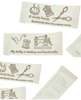 FARNIA 10KPL 65X20MM KANGASMERKKI Main Image