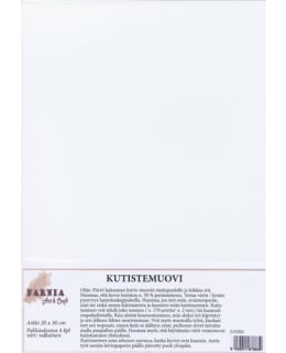 FARNIA 4KPL 20X30 VALKOINEN KUTISTEMUOVI Main Image