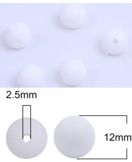 FARNIA 12MM 10KPL VALK. SILIKONIHELMI Main Image