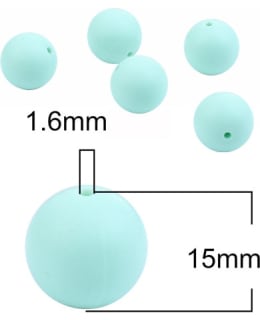 FARNIA 15MM 10KPL MINTTU SILIKONIHELMI Main Image