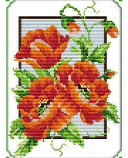 FARNIA H243 24X35 CROSS STITCH KIT Main Image
