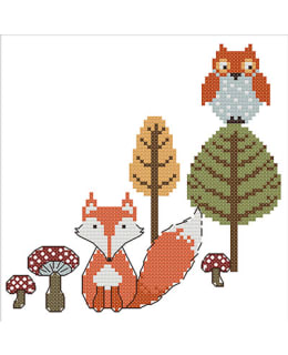 FARNIA DA208 24X24 CROSS STITCH KIT Main Image