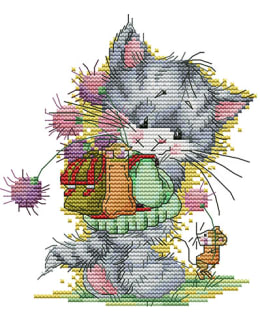 FARNIA DA310 22X24 CROSS STITCH KIT Main Image