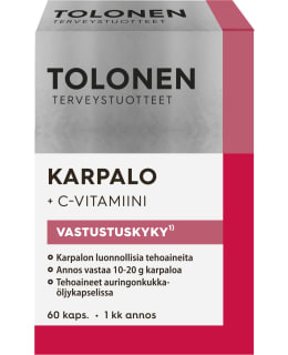TOLONEN KARPALO+C 60KAPS RAVINTOLISÄ Main Image