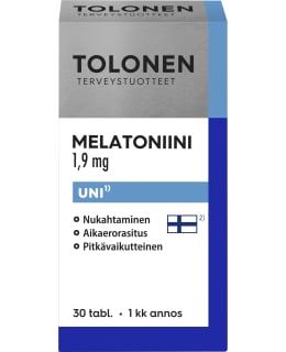 TOLONEN MELATO 1,9MG 30TABL RAVINTOLISÄ Main Image