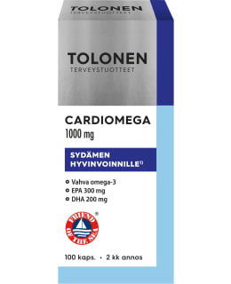 TOLONEN CARDIOMEGA 100KAPS RAVINTOLISÄ Main Image