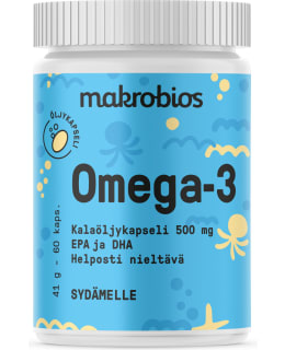 MAKROBIOS OMEGA-3 60KAPS RAVINTOLISÄ Main Image