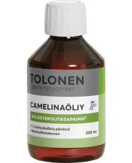 TOLONEN CAMELINAÖLJY 200ML RAVINTOLISÄ Main Image