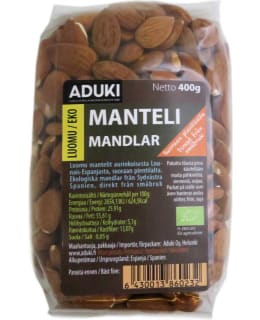 OUTLET ADUKI LUOMU 400G MANTELI Main Image