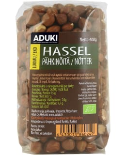 ADUKI LUOMU 400G HASSELPÄHKINÄ Main Image
