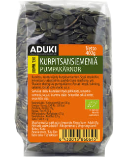 ADUKI LUOMU 400G KURPITSANSIEMEN Main Image