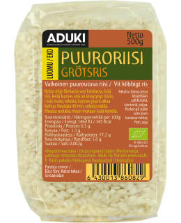ADUKI LUOMU 500G PUURORIISI Main Image