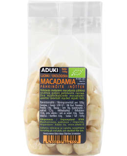 ADUKI LUOMU 100G MACADAMIAPÄHKINÄ Main Image