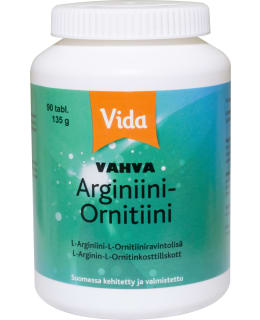 Vida Arginiini-Ornitiini 90 tabl. ravintolisä Main Image