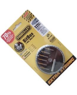 Finbullet Diamond 7-piece PH screwdriver bit set Main Image