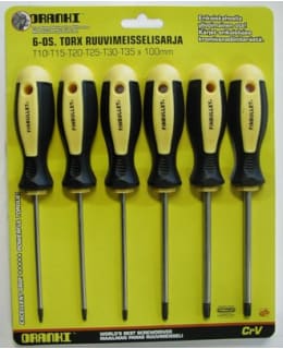 TORX RUUVIMEISSELISARJA 6-OS. Main Image