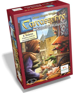 CARCASSONNE KIRJURIT&KAUPPIAAT 2.LISÄOS Main Image