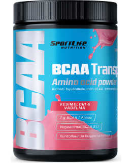 SPORTLIFE NUT. VADELMA-VESIM.300G BCAA Main Image