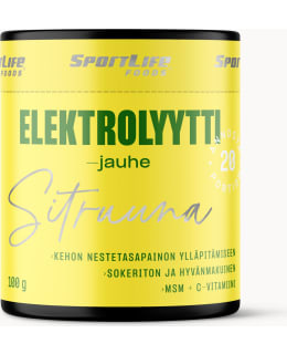 SPORTLIFE SITRUUNA 100G ELEKTROL.JAUHE Main Image