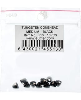 EUMER TUNGSTEN CONEHEAD LARGE BLACK Main Image