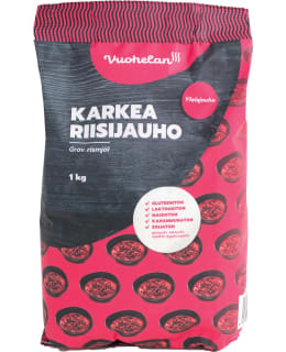 Vuohelan gluteeniton 1kg karkea riisijauho Main Image