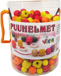 VIIKARI KELTAISEN SÄVYISET PUUHELMET Main Image