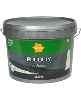 ILVES MUSTA 2,7L VESIOHENTEINEN PUUÖLJY Main Image