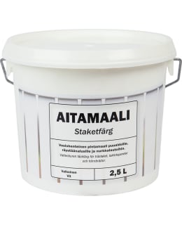 Basic Fence Paint white 2,5L Main Image