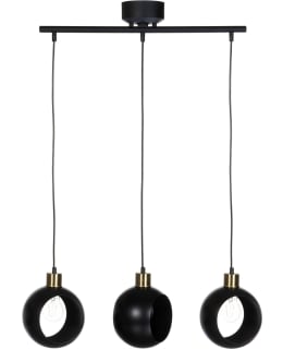 MATROLIGHT AKITA-3 BLACK HANGING LAMP Main Image