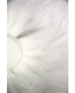 FINN RACCOON ZONKER FUR MARABOU N WHITE Main Image