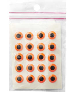 EPOXY EYES 3D 9mm RED/ORANGE Main Image
