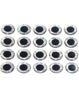 EUMER 3D EPOKSI SILMÄT 15MM HOLO HOPEA Main Image