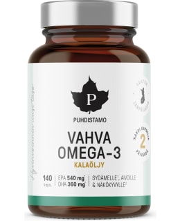 PUHDISTAMO VAHVA OMEGA 3 140 KAPS RAVLIS Main Image